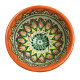 Коса для первых блюд Риштанская Керамика оранжевый Мехроб, средняя в Сочи