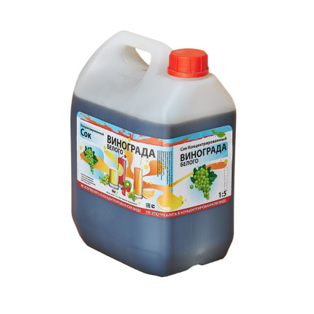 Concentrated juice "White grapes" 5 kg в Сочи