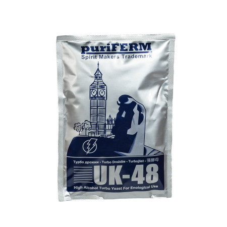 Turbo Yeast alcohol Puriferm UK-48 TURBO (128 gr) в Сочи